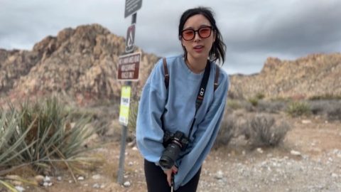 Gadis Asia Tersesat Menumpang Kereta: Lost Asian Hitchhiker Girl Gives Blowjob as Payment for Ride